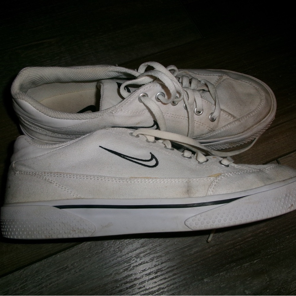 Nike Off-White Canvas Sneakers